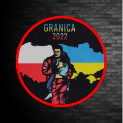 Naszywka GRANICA 2022 - RATOWNIK